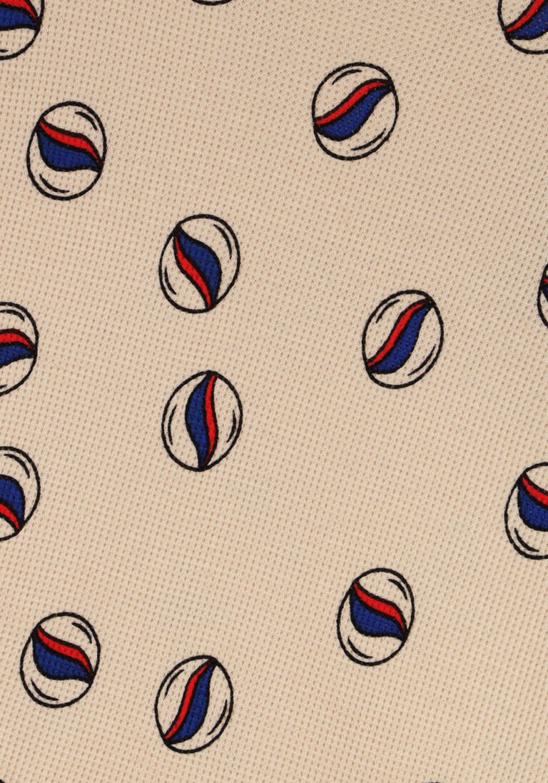 CARLIJNQ beige carlijnq t-shirt marbles - t-shirt oversized