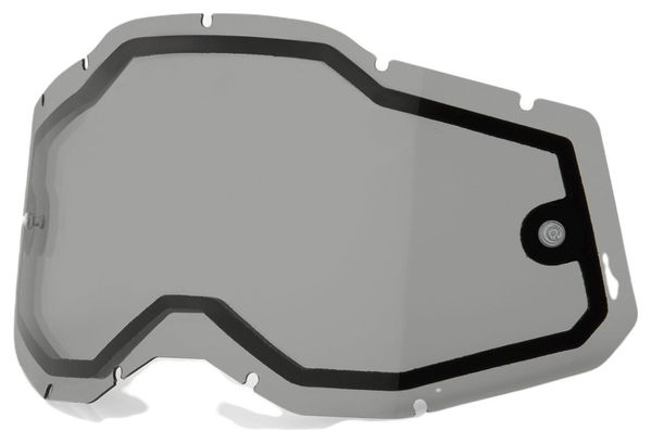 Ecran de remplacement 100% Racecraft2/Accuri2/Strata2 | Vented Dual Pane Smoke