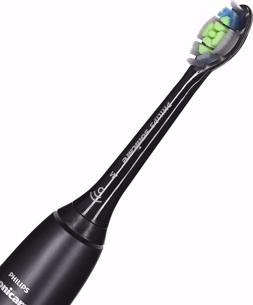 Sonicare ProtectiveClean 4300 Elektrische Zahnbürste Schallzahnbürste mit Induktiver Ladestation (HX6800/44) - Schwarz / Grau