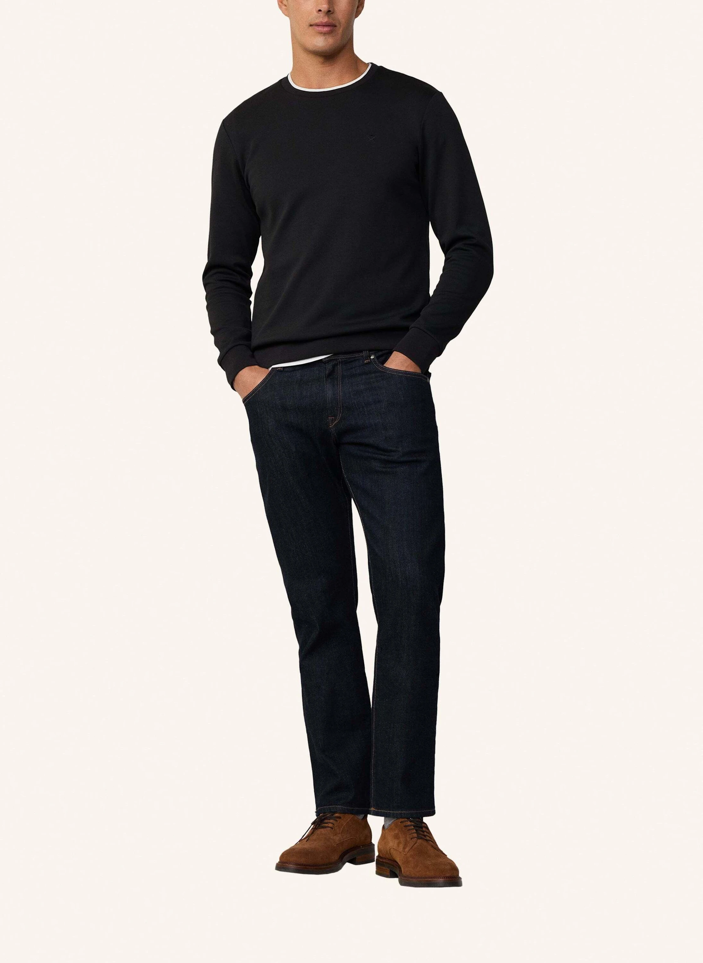 HACKETT LONDON Pullover DOUBLE KNIT CREW