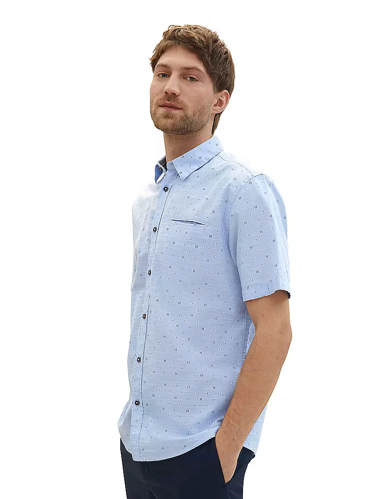 TOM TAILOR Hemd hellblau