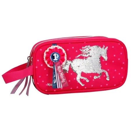 Depesche Miss Melody Schlampertasche Streichpaillette pink