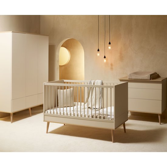 Flow armoire 3 portes   Argile & Oak        de               Quax