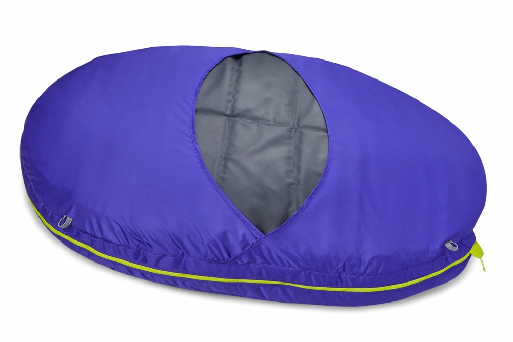 Sac de couchage pour chien highlands™ portable, léger et compressible. Couleur: huckleberry blue (bleu/ pourpre) taille: m