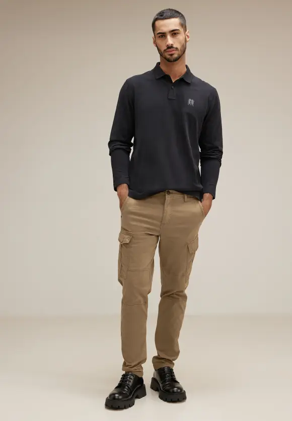 Regular Fit Cargohose - urban brown