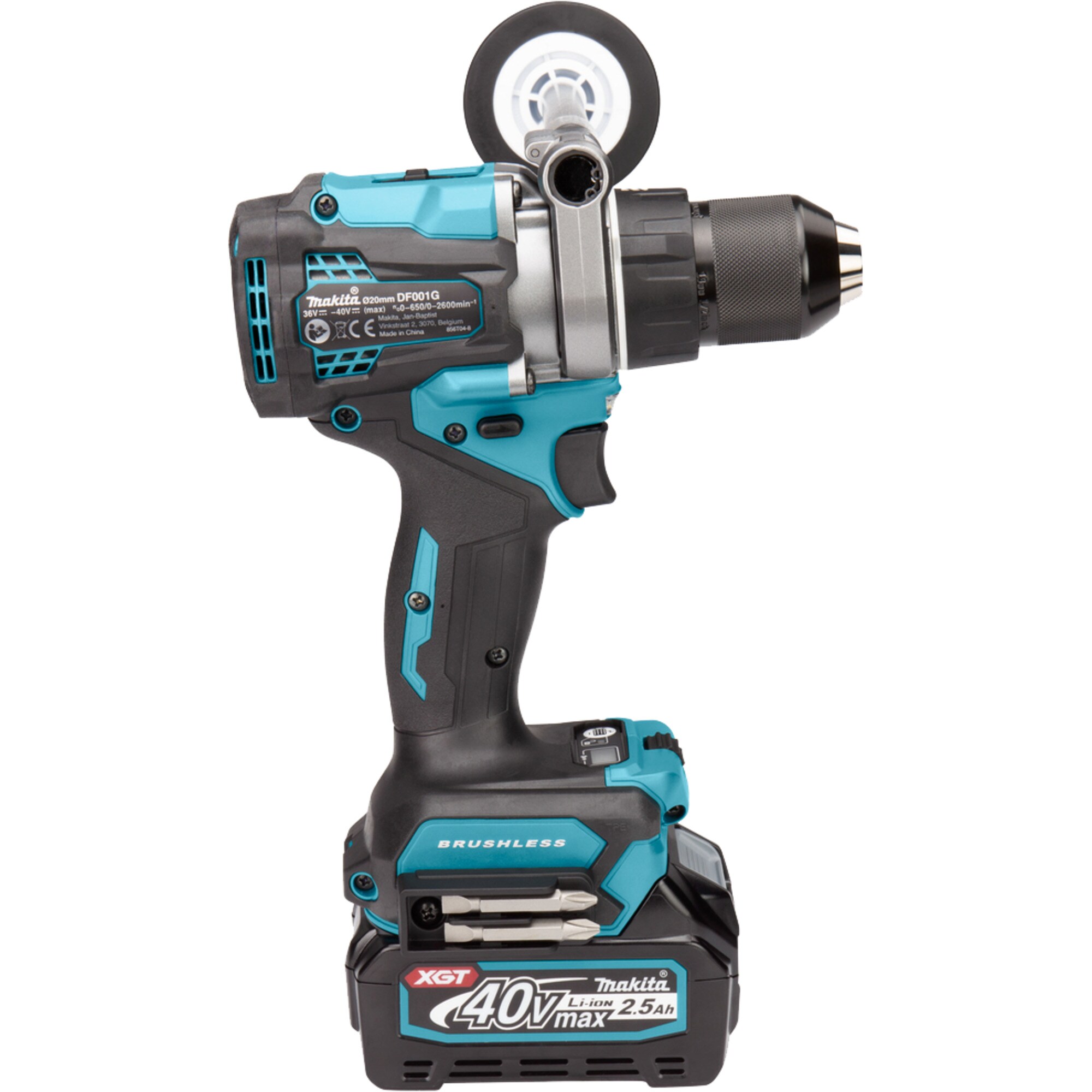 Makita Bohrschrauber Akku-Bohrschrauber DF001GD201 XGT, 40Volt