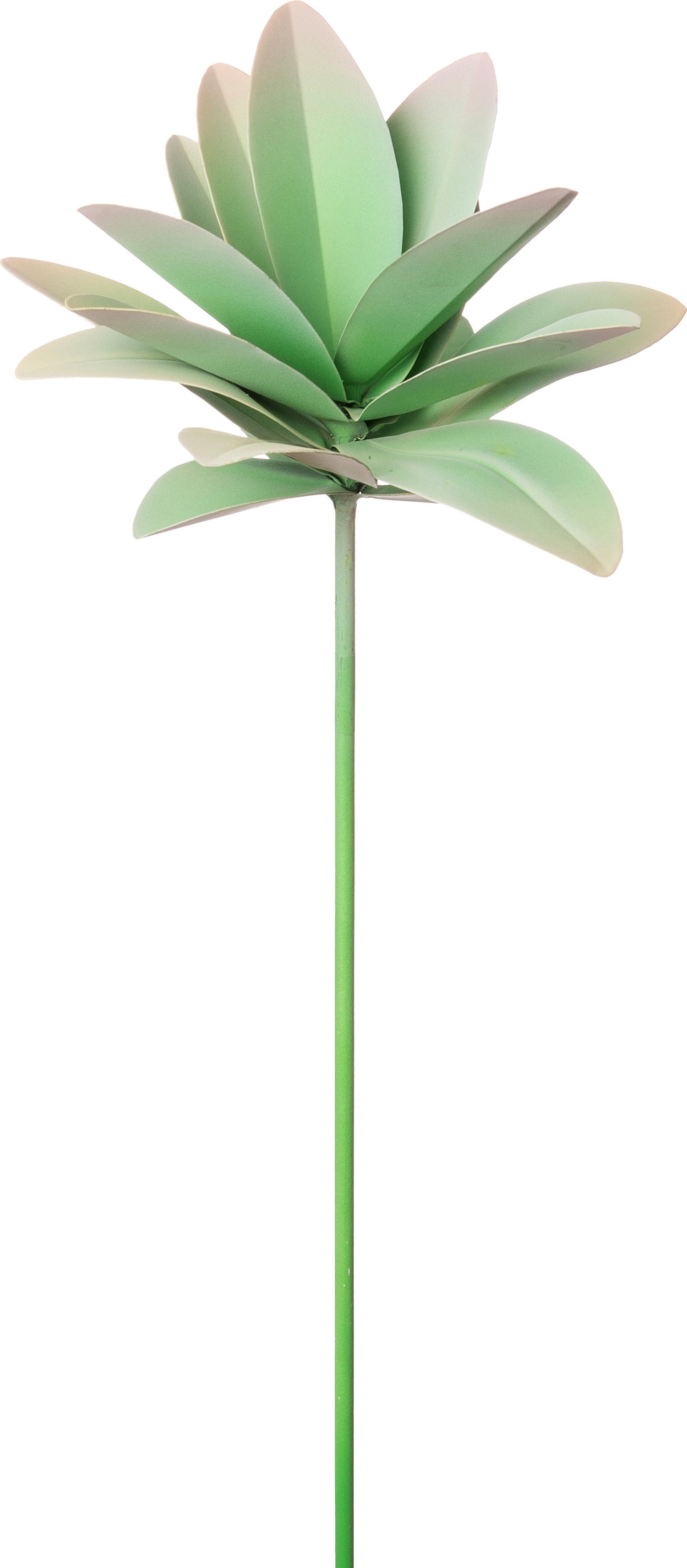 Intratuin tuinsteker bloem blauw / roze 13 x 13 x 90 cm