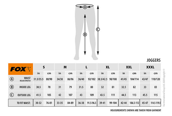 Pantalon Fox Collection Jogger Black Orange