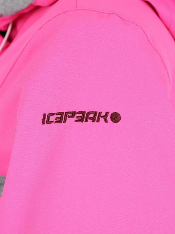 Icepeak - Calion - Dames Ski Jas - Roze/Grijs - Waterdicht