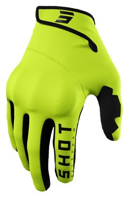 Gants Shot Trainer CE 2.0 Noir / Jaune Fluo