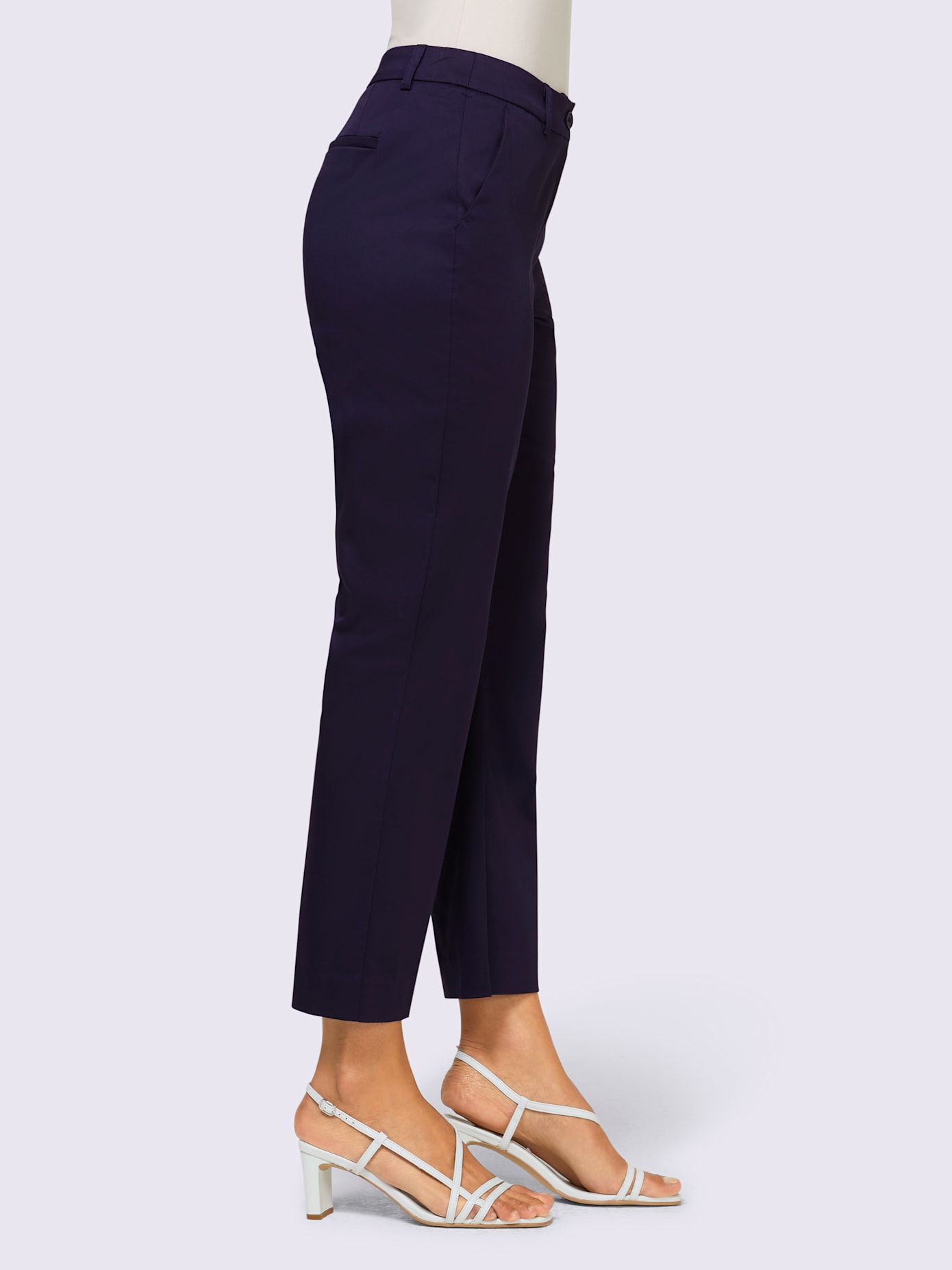 Pantalon légèrement évasé