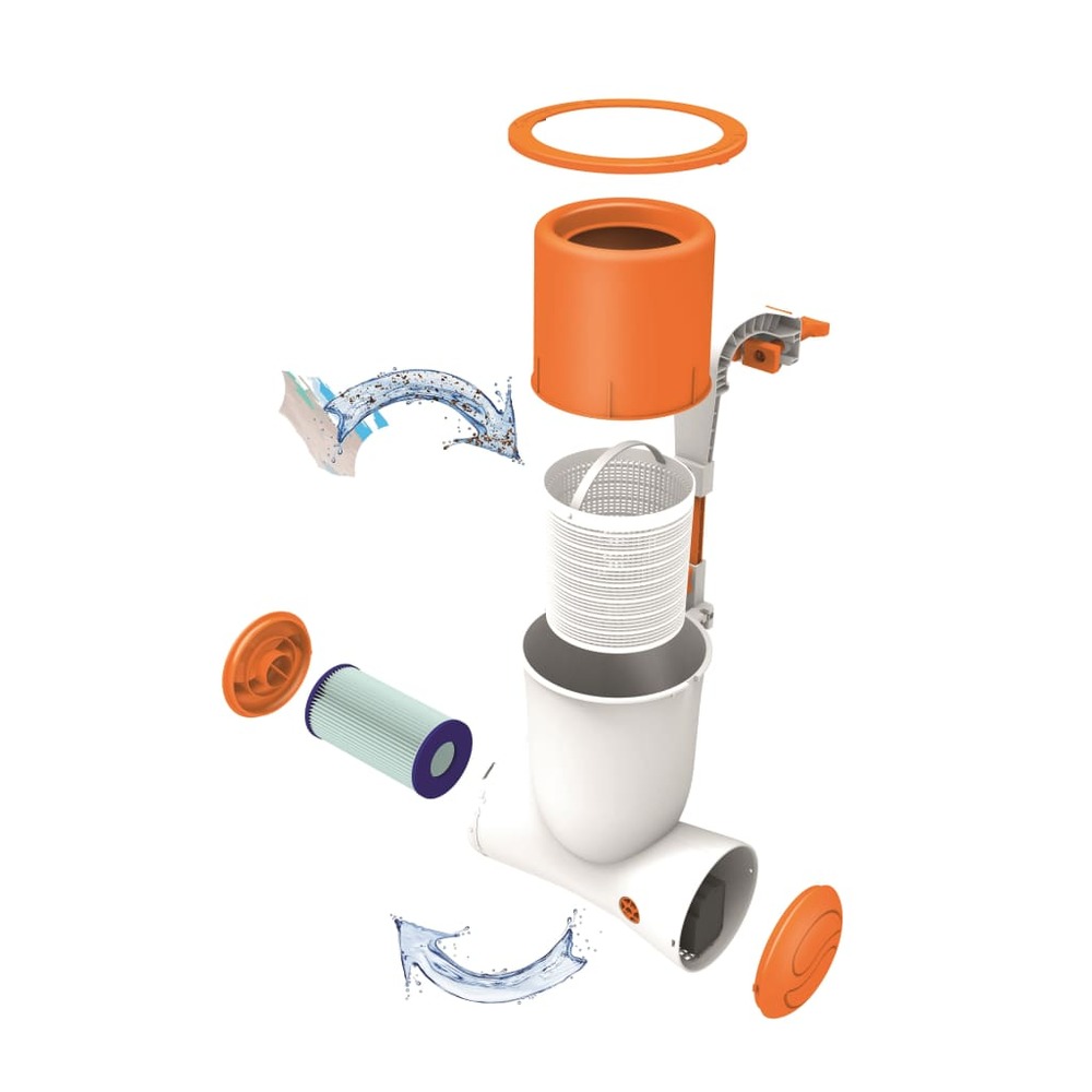 Pompe de filtration pour piscine flowclear skimatic 2574 l / h