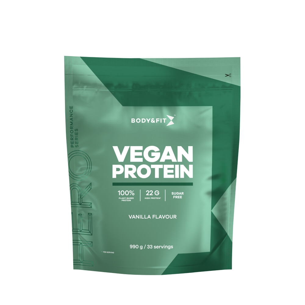 Body & Fit Vegan Protein Smooth Vanilla990 gr