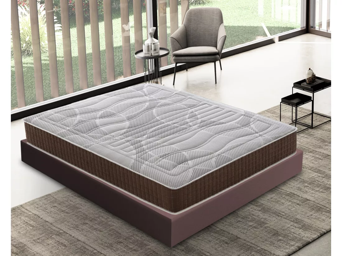 Matelas Mousse - Accueil Mémoire De Forme - Haute Densité – Indéformable 140x190 cm