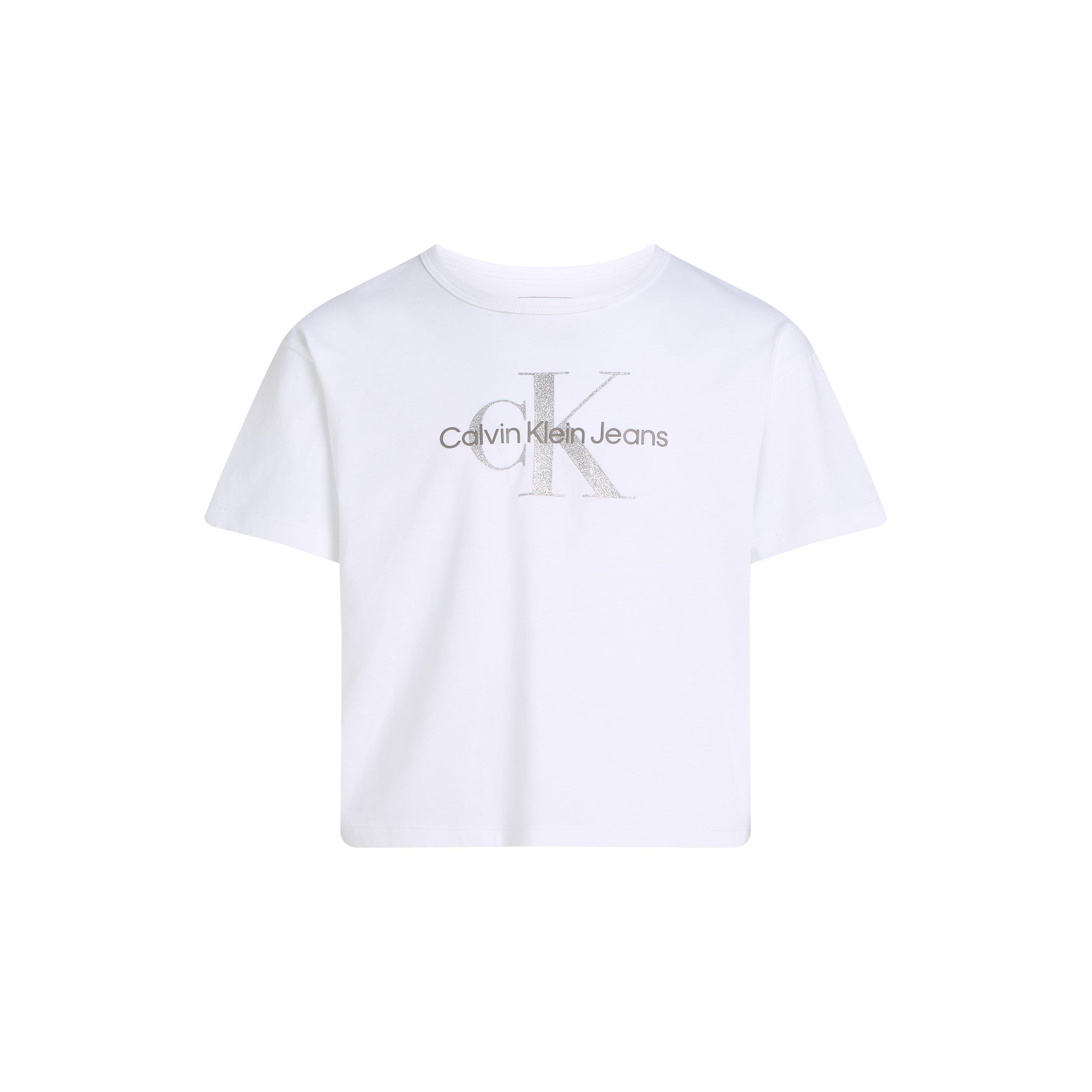 Calvin Klein Jeans MONOLOGO GLITTER SS T-SHIRT