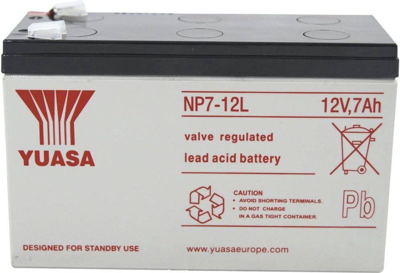 Yuasa Np7 12L Accu 12V 7Ah 151X65X