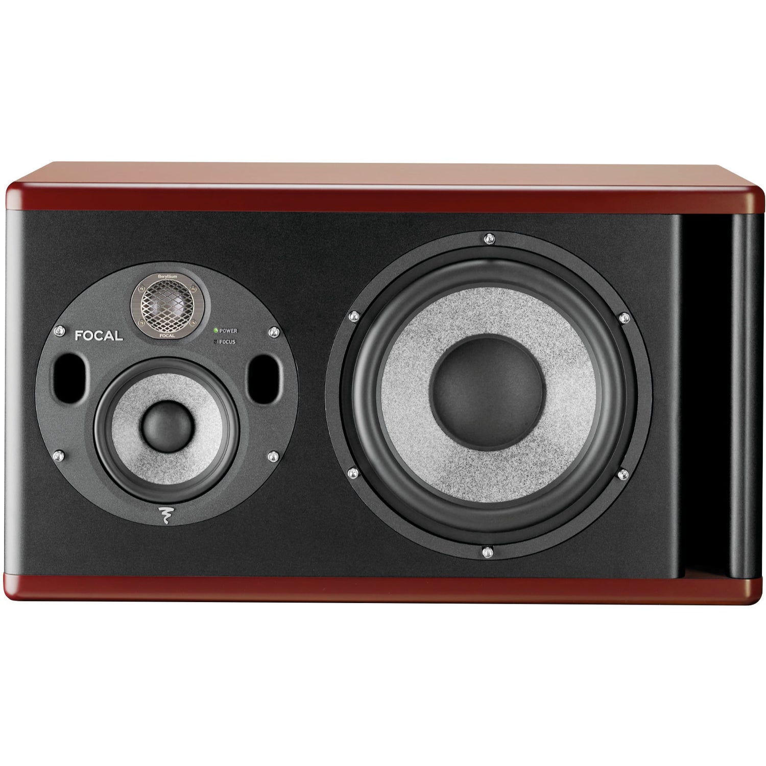 Focal Trio 11 Be Red Burr Ash actieve 3-weg studiomonitor (per stuk)