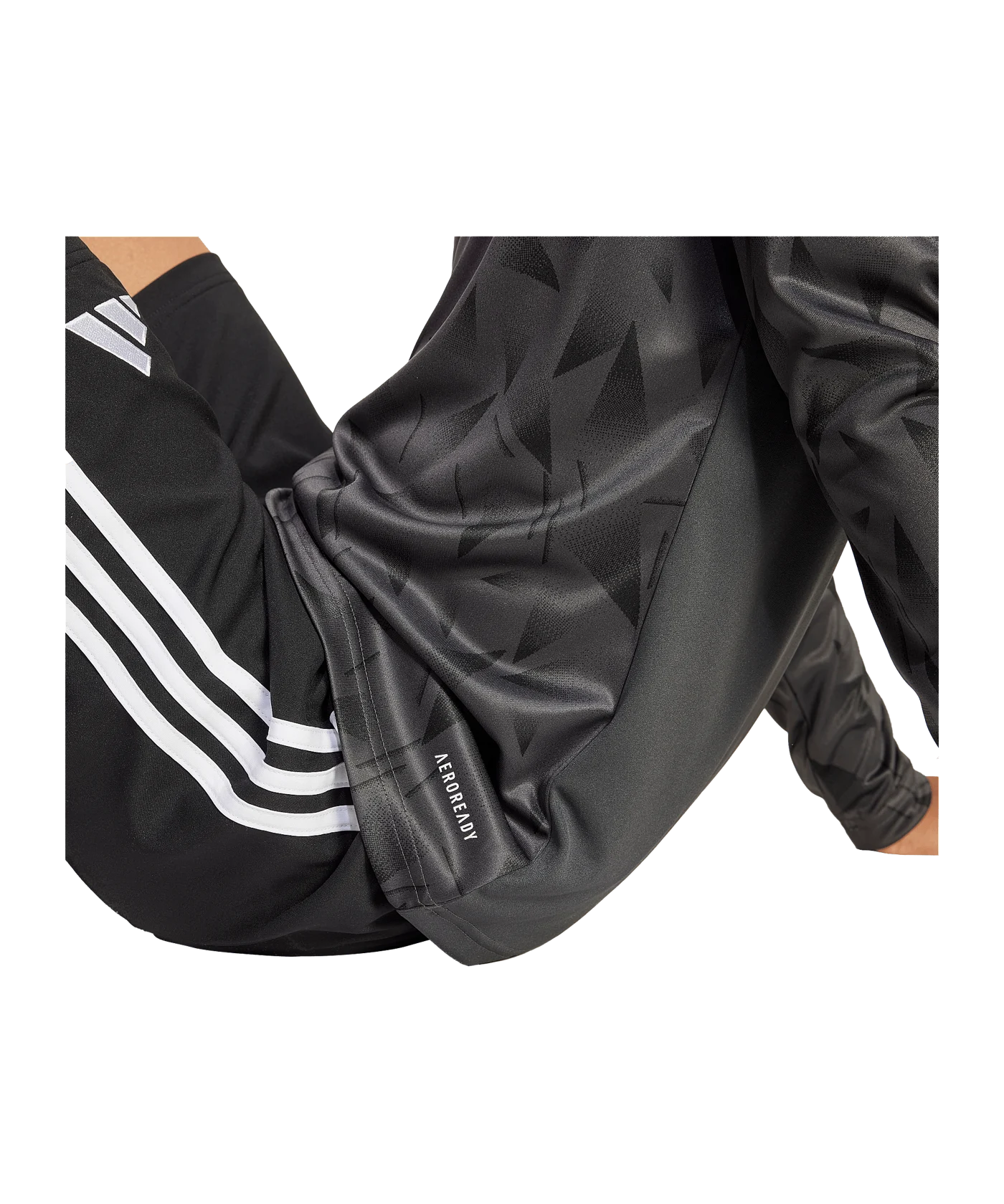 adidas Team Icon 25 Trikot Kids Schwarz