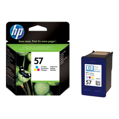 HP 57 - 3 couleurs - cartouche d'encre originale (C6657AE)