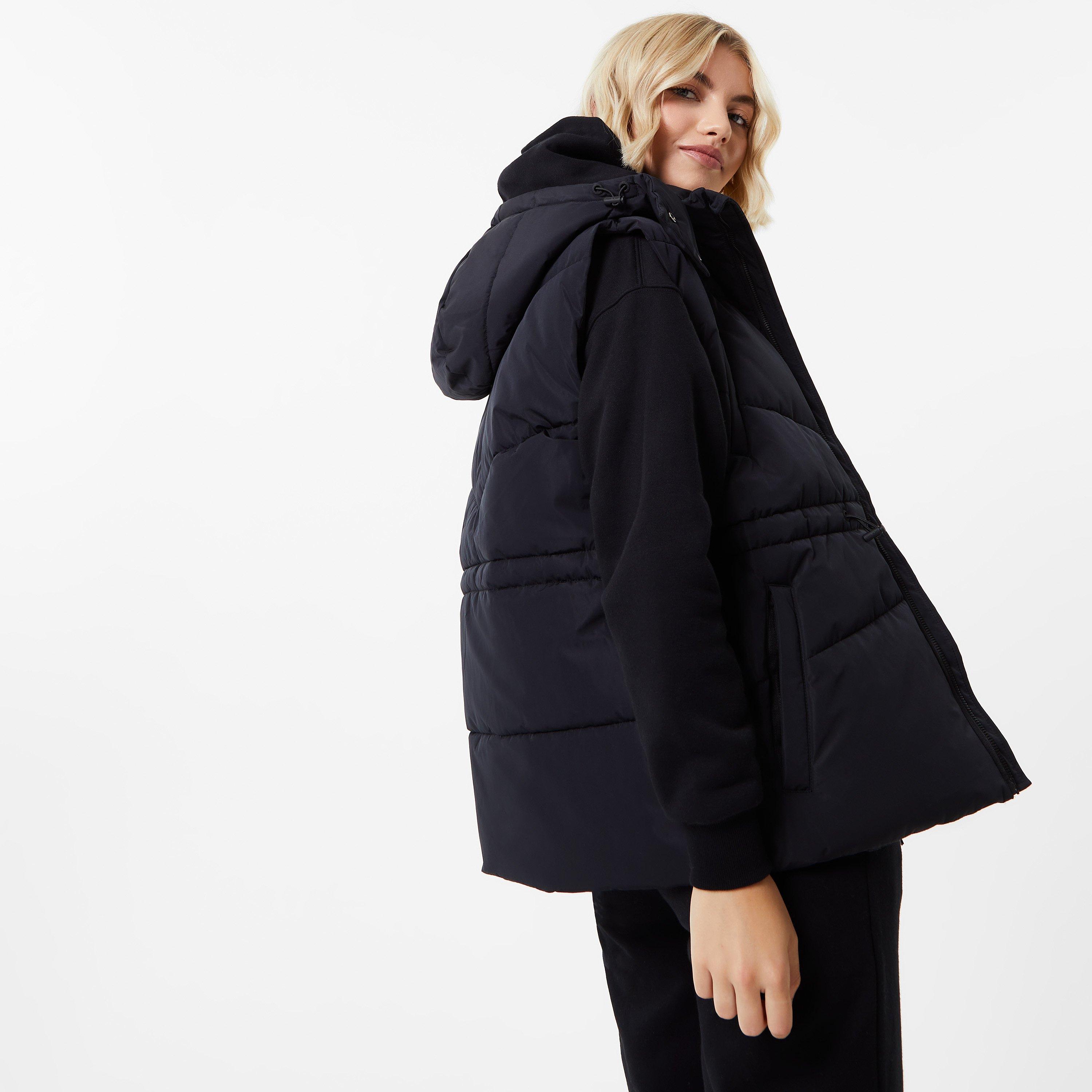 Jack Wills JW Bungee Waist Padded Gilet