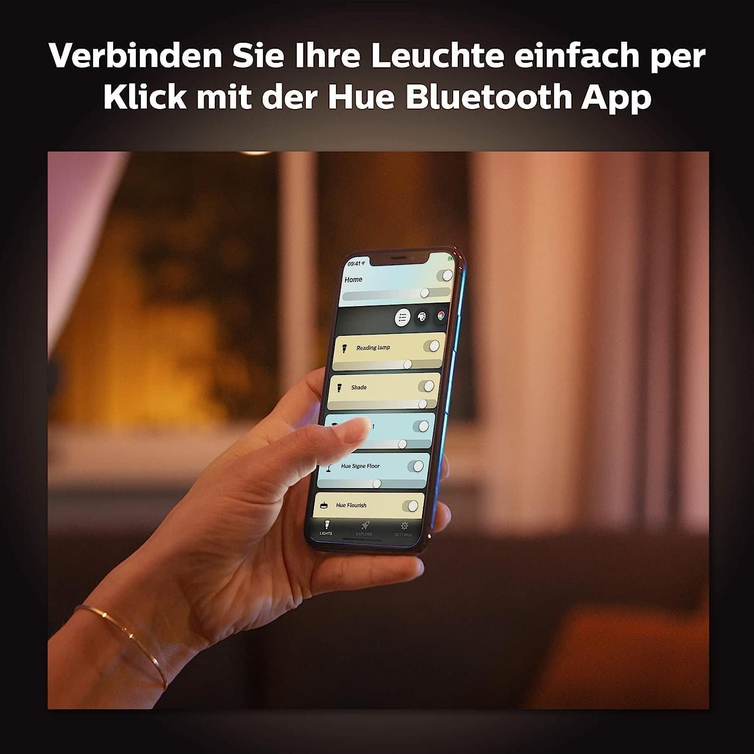 Philips Hue White Ambiance Runner 3er Spot weiß, inkl. 3 GU10 LED Lampen, dimmbar, warm- bis kühlweißes Licht, steuerbar via App, kompatibel mit Amazon Alexa (Echo, Echo Dot)