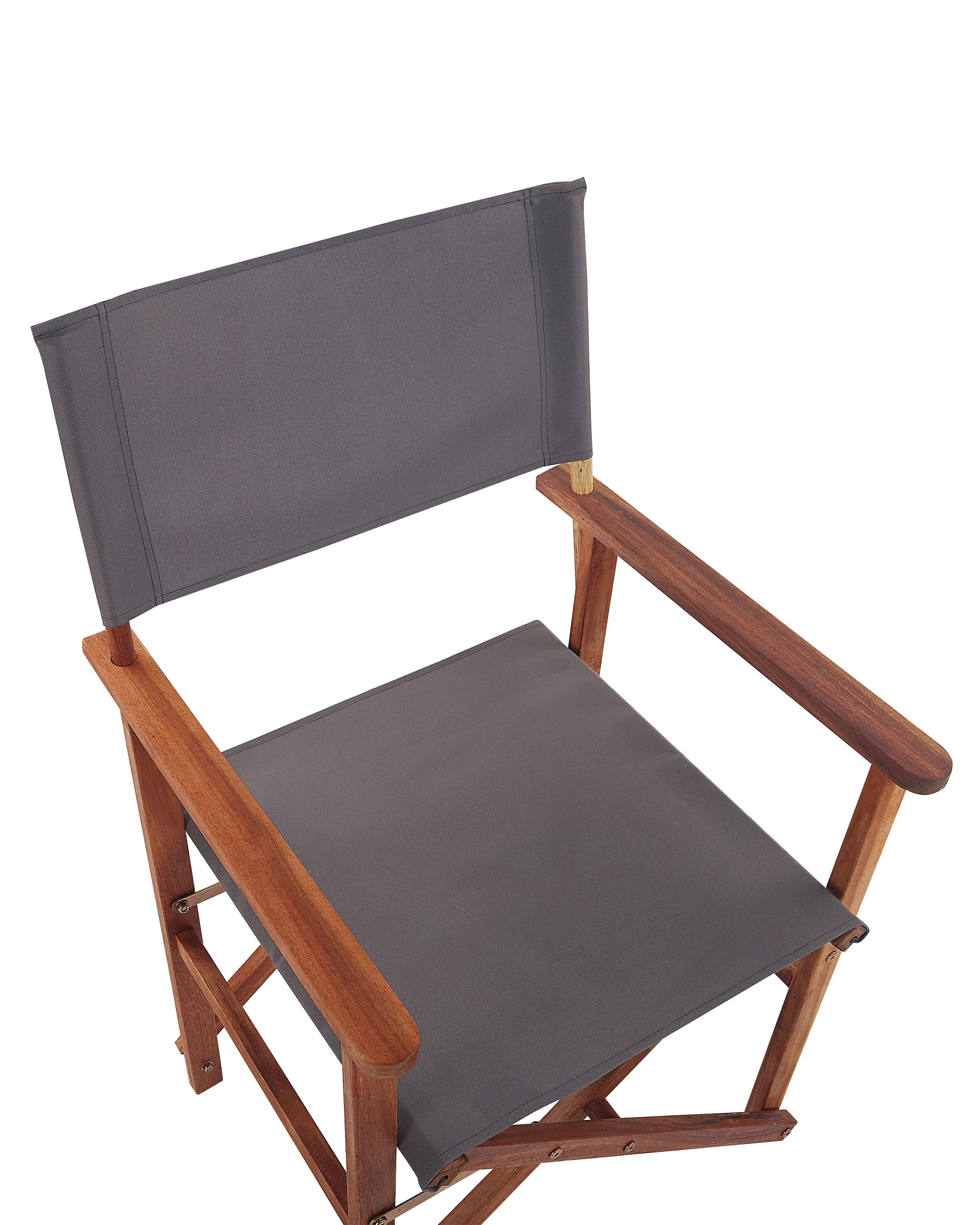 Set van 2 tuinstoelen CINE Acaciahout Grijs