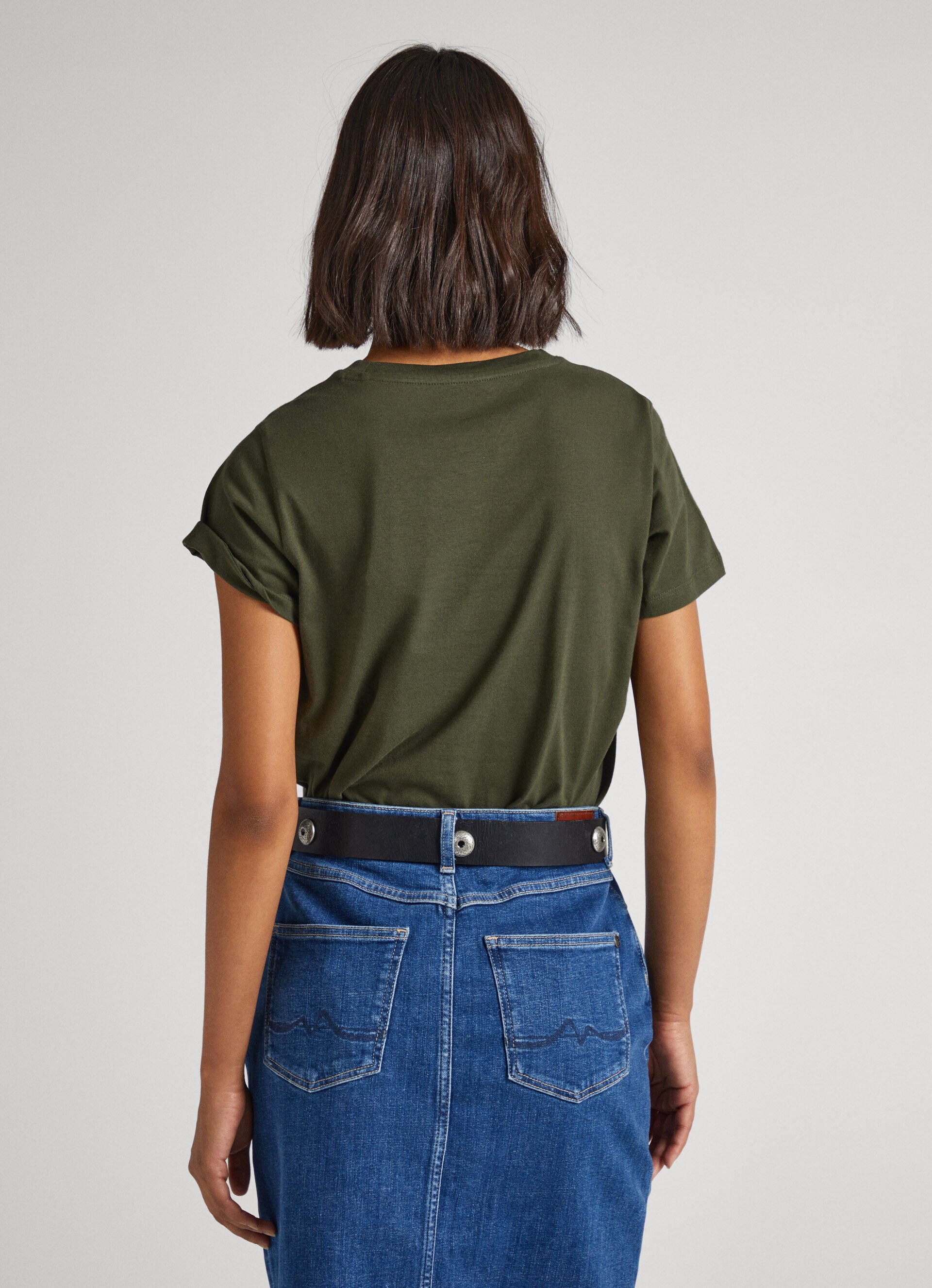 CAMISETA UNION JACK STRASS - verde oliva