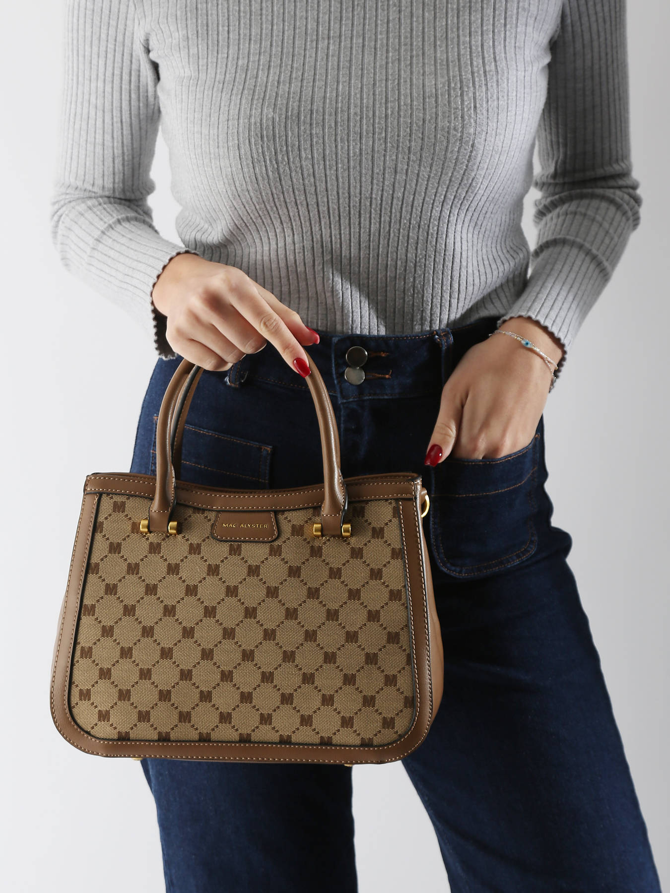 Sac port main et bandoulire Clemence MAC ALYSTER