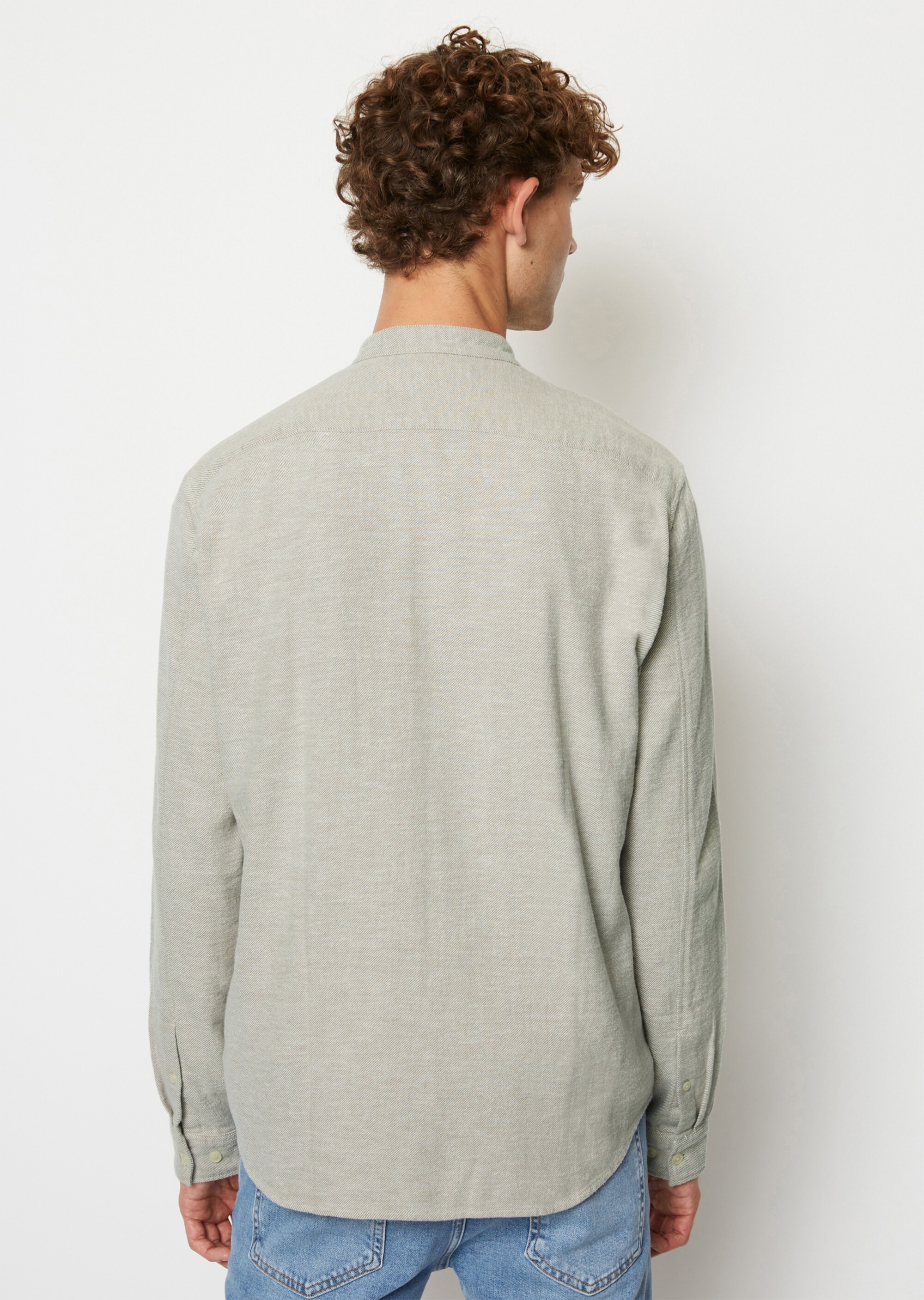 Hemd regular aus softem Bio-Baumwoll-Twill