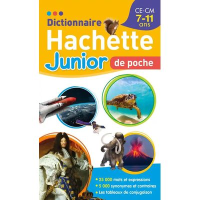 Dictionnaire Hachette Junior de Poche CE-CM