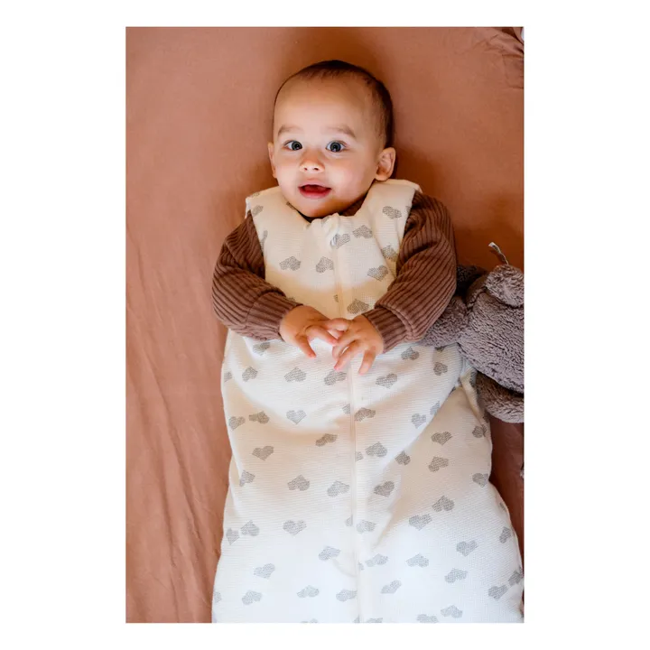 Tante Reine Gigoteuse en coton bio | Blanc