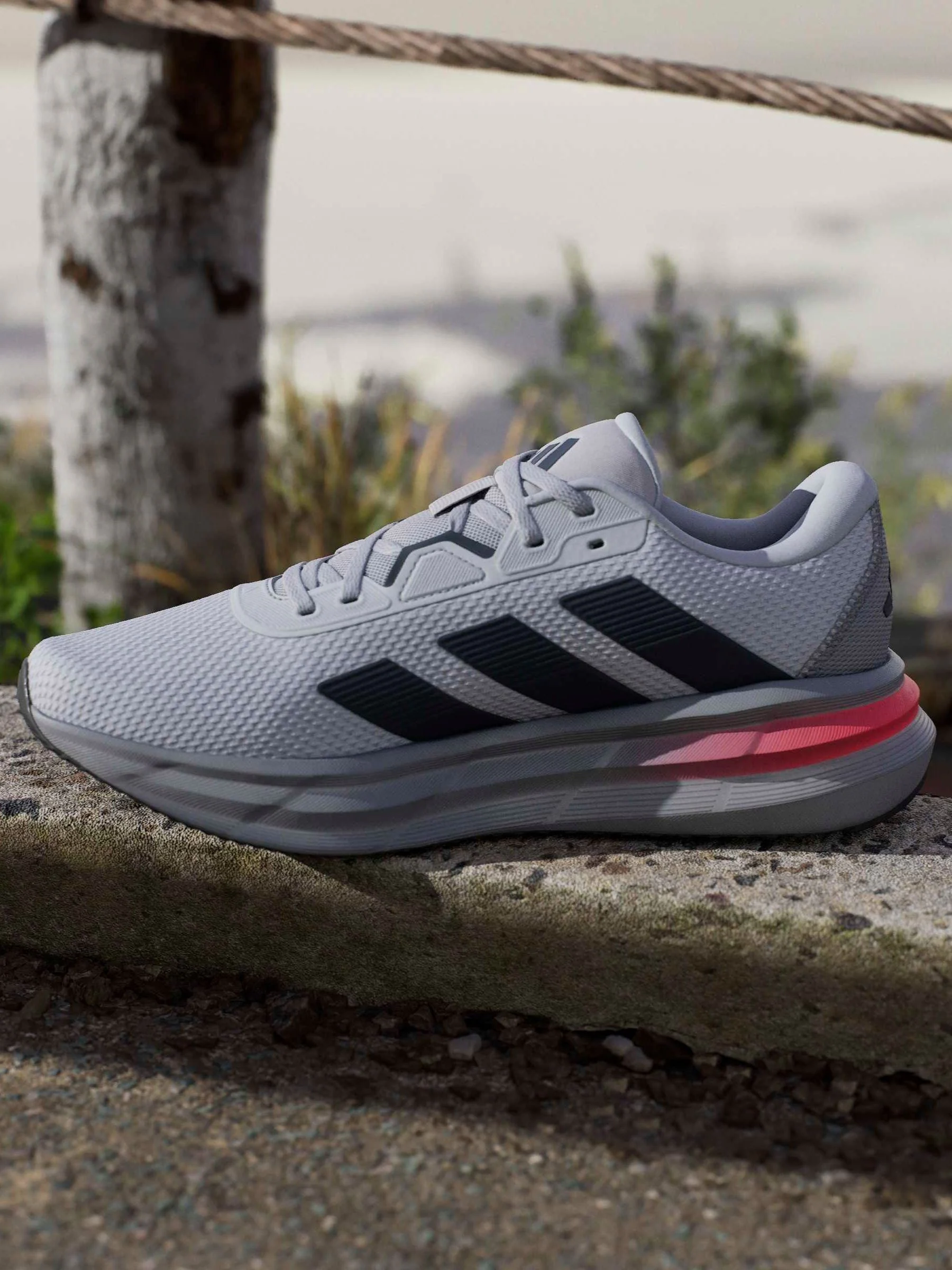 Grijs chroom - adidas Galaxy 7 hardloopschoenen