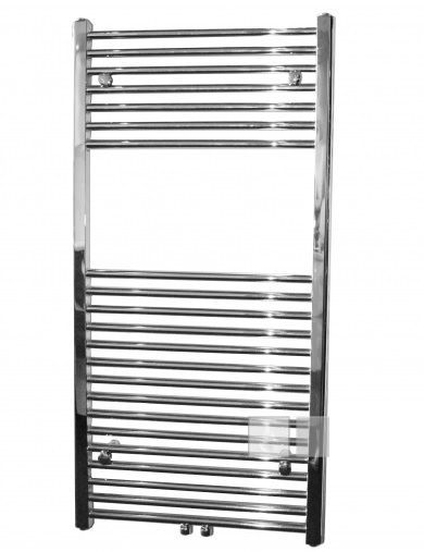 Haceka Gobi design radiator 111x59cm chroom, 6 punts