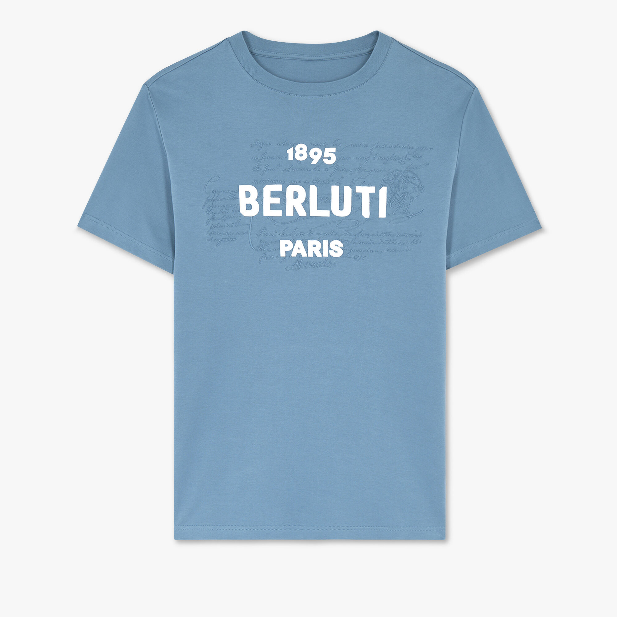T-Shirt À Logo Et Broderie Scritto