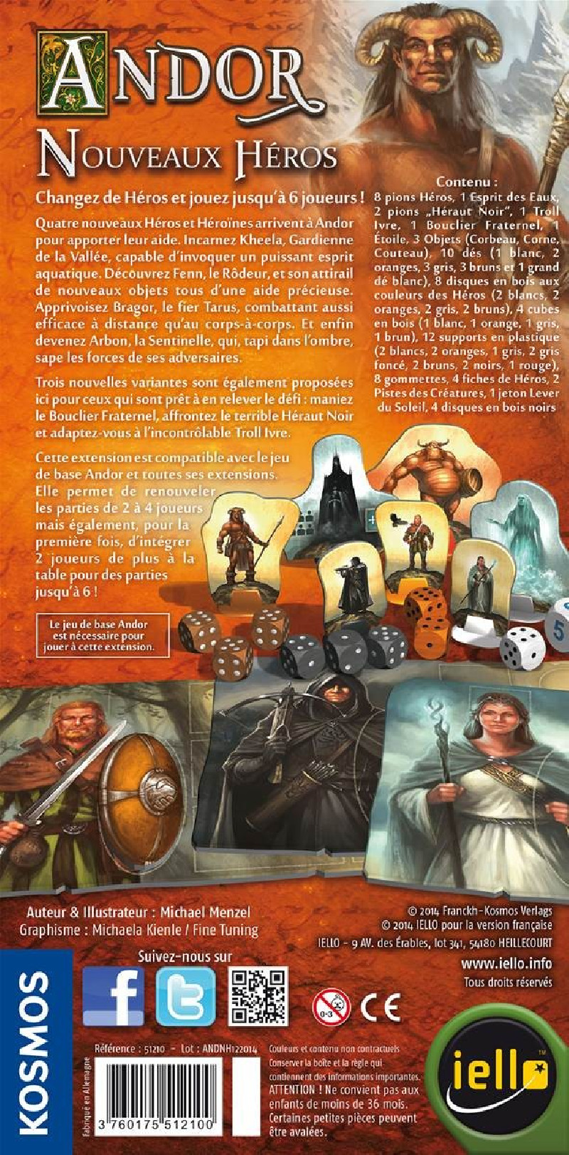 Andor : Nouveaux Héros (extension)