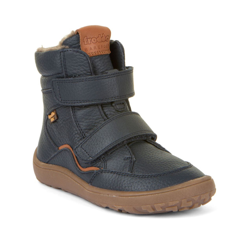 Froddo Froddo Barefoot Tex Winter Cuir Marine