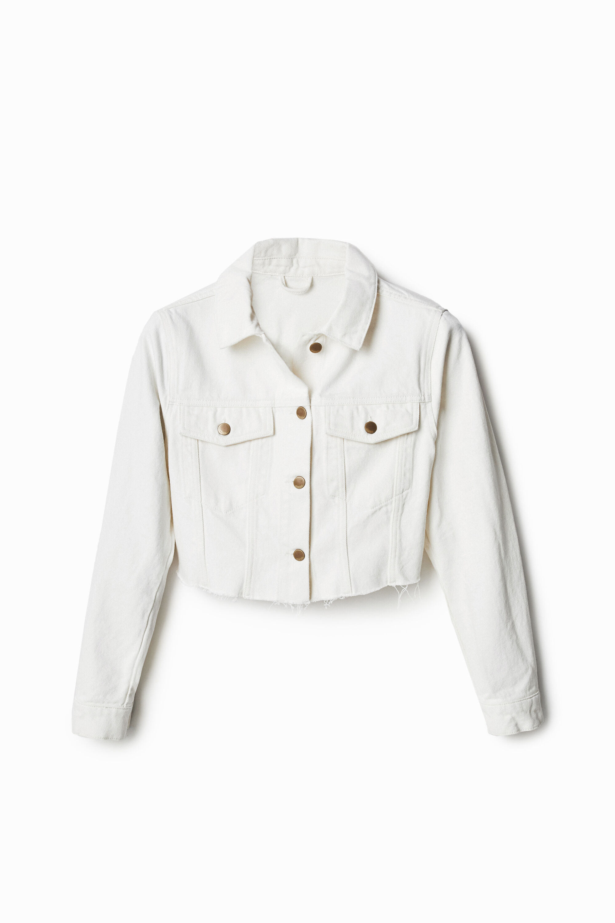 Veste en jean courte