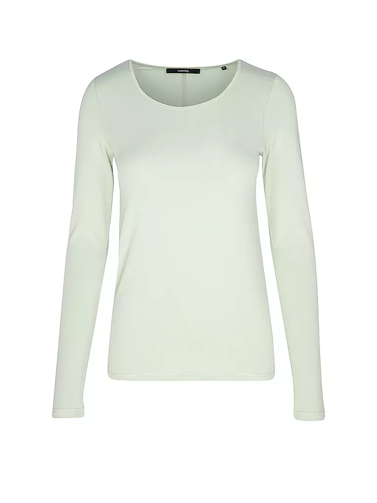SOMEDAY Langarmshirt KALIA hellgrün