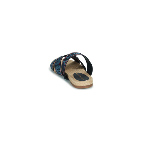 Tommy Hilfiger - TOMMY WEBBING FLAT ESPADRILLE - Bleu