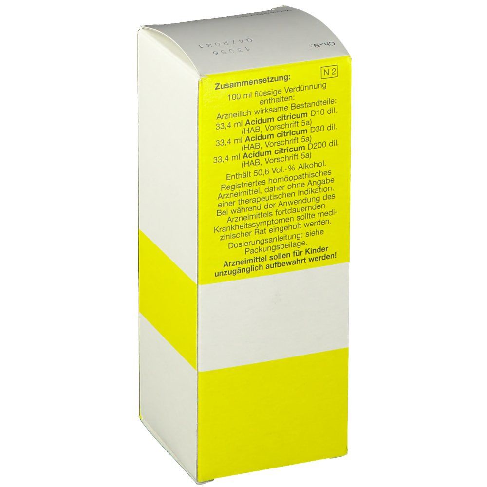 Citrokehl® Mischung flüssiger Verdünnungen