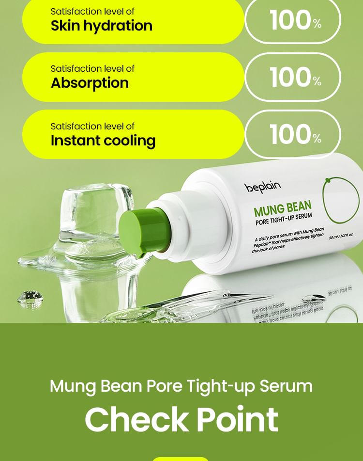 beplain - Mung Bean Pore Tight-up Serum