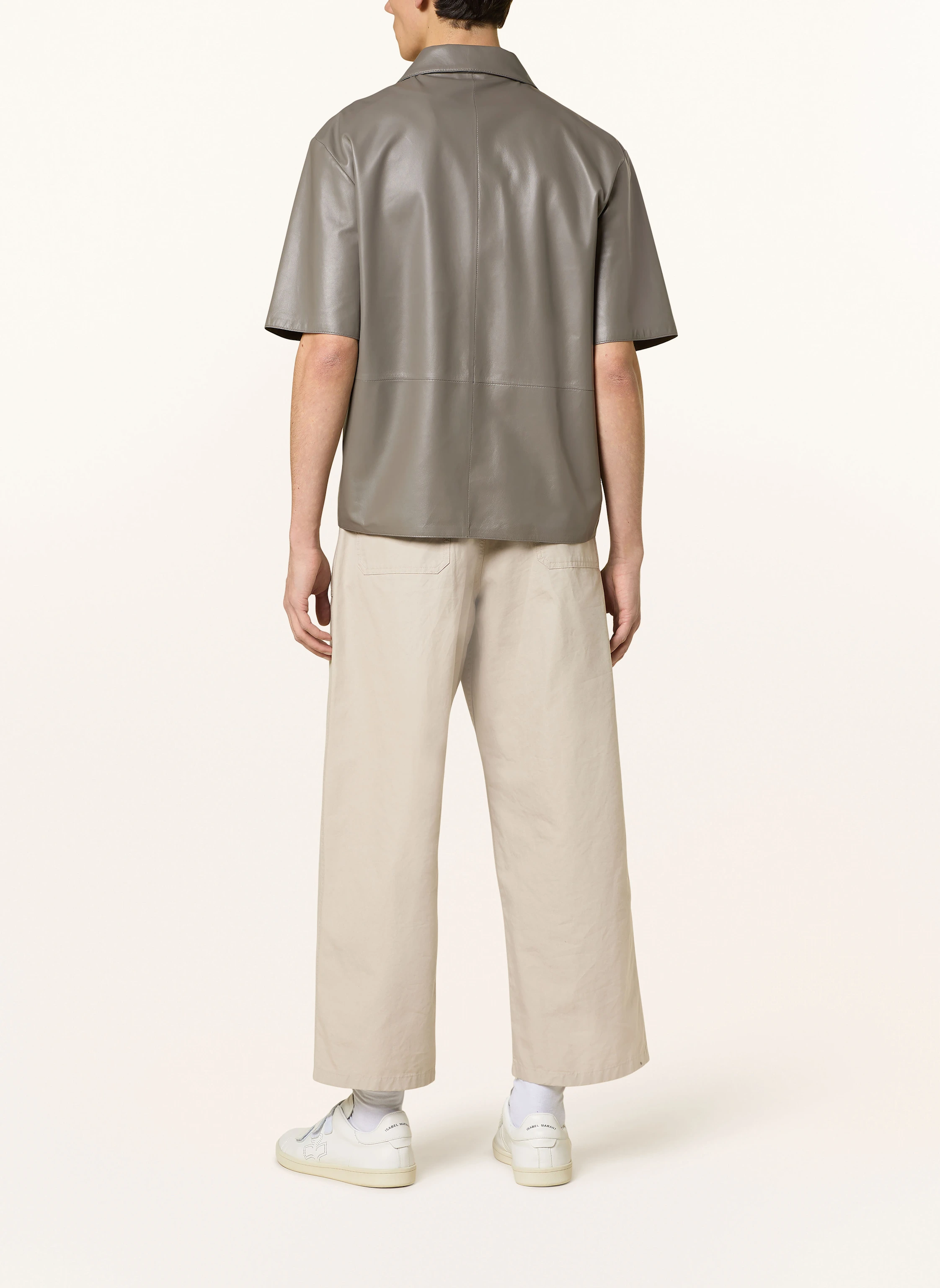 ARMA Resorthemd CAVE Comfort Fit aus Leder