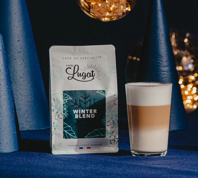 200 g - Café en grain Winter Blend - Cafés Lugat