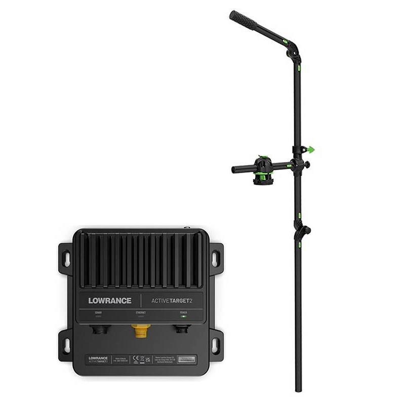 Pack Sonde Lowrance Active Target 2 + Perche De Sonde Railblaza Hexx Live Pole 60