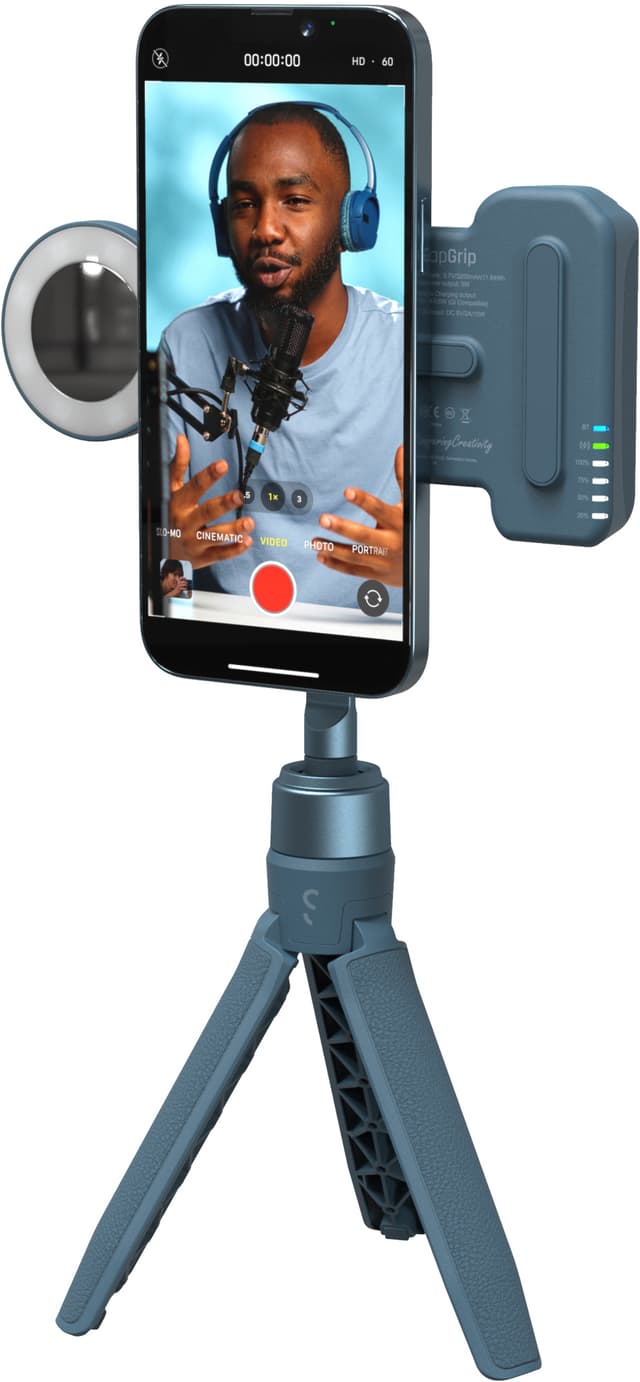 Shiftcam SnapGrip creator sæt (blå)