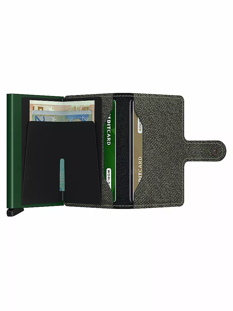SECRID Geldbörse - Miniwallet Twist Green grün