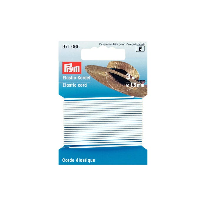 Prym-Elastisch koord 3 m / dia 1,5 mm