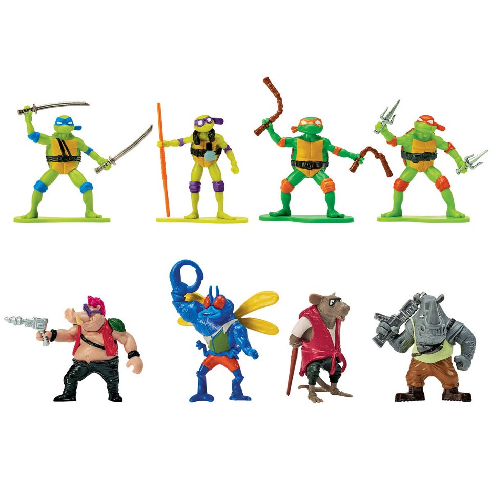Turtles - Mutant Mayhem Minifigur Battle-pakke