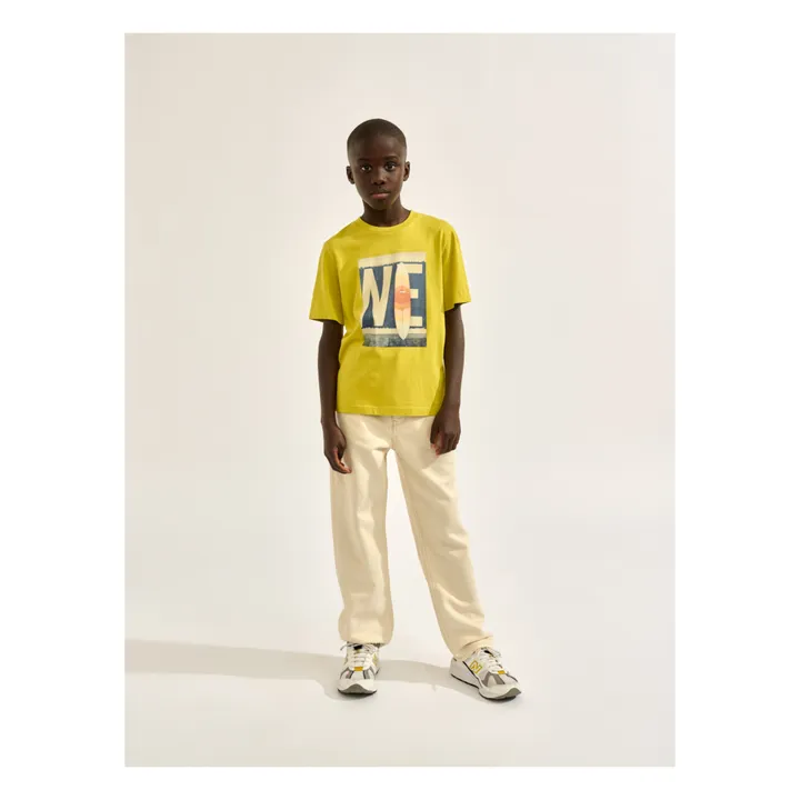 Bellerose T-shirt Kenny Coton Bio | Jaune
