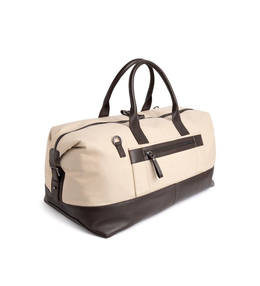 Mala de viagem Hackett Oxford bege